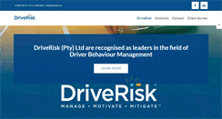 Desktop Screenshot of driverisk.com