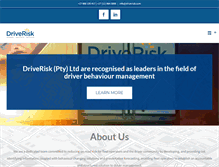Tablet Screenshot of driverisk.com